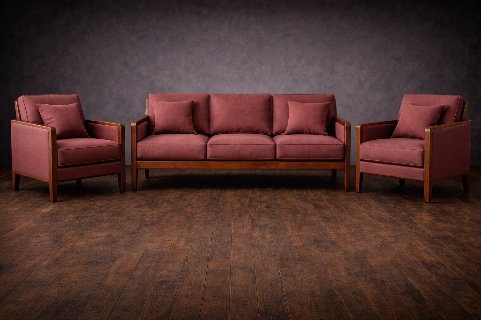 Kensington Prime Acacia Teakwood Sofa Set